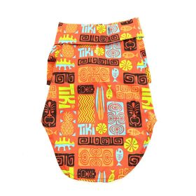 Hawaiian Camp Shirt (Color: Tiki, size: 2X-Large)